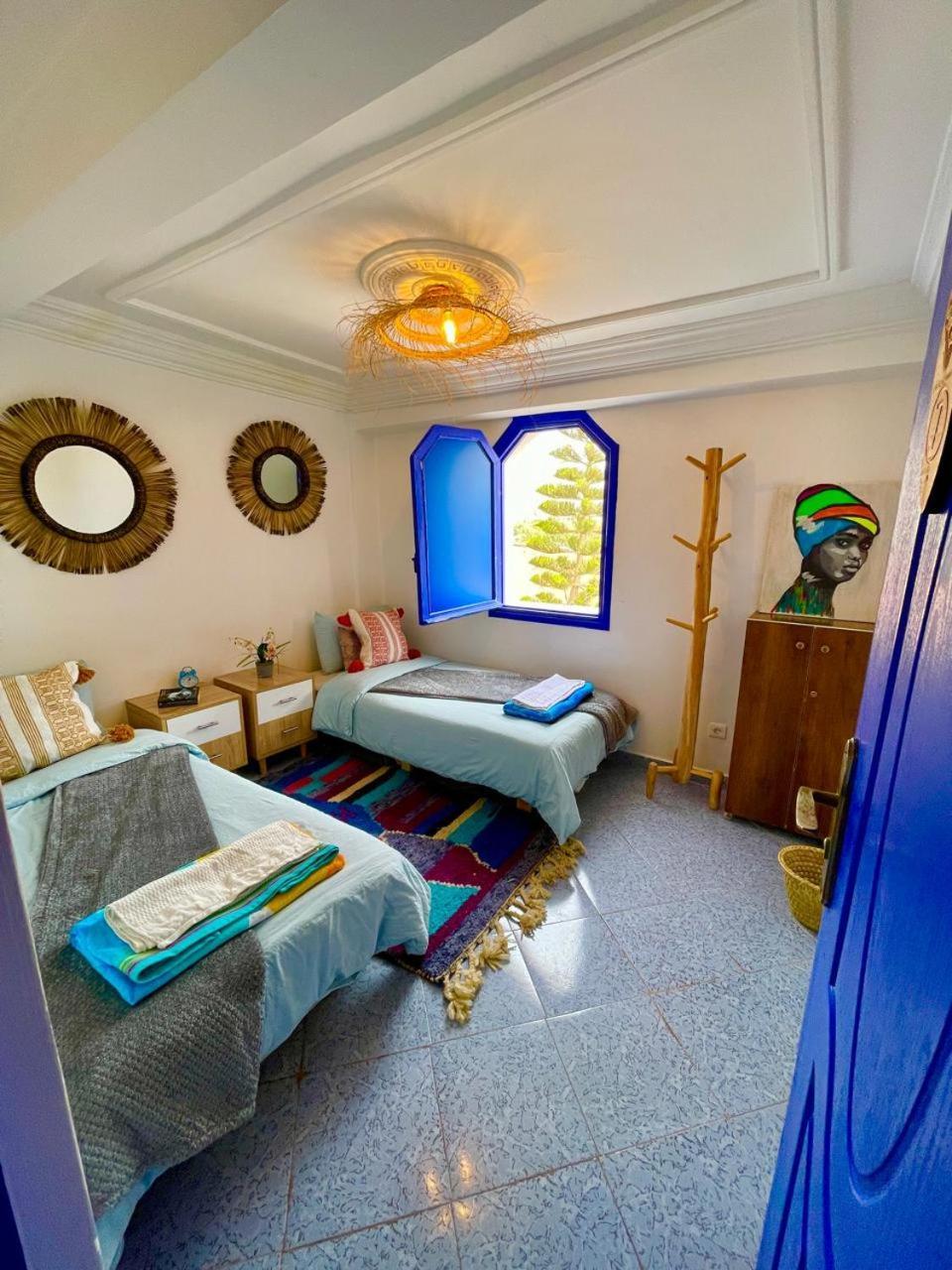 Surf & Salsa Ocean House Bed & Breakfast Tamraght Exterior photo