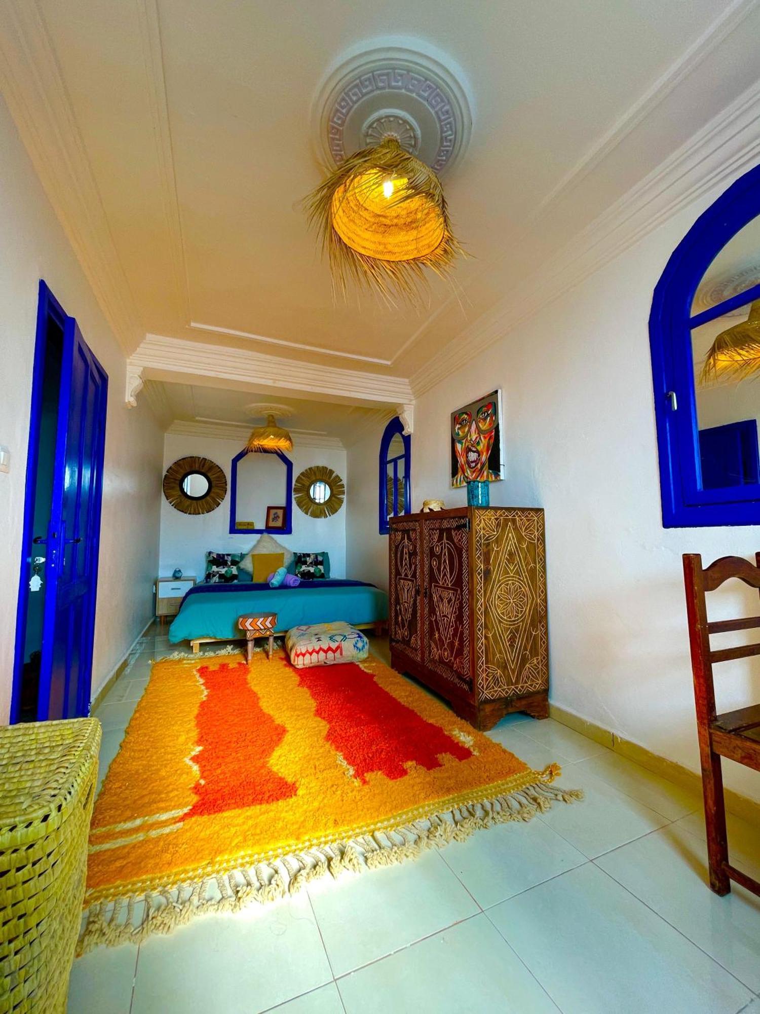 Surf & Salsa Ocean House Bed & Breakfast Tamraght Exterior photo